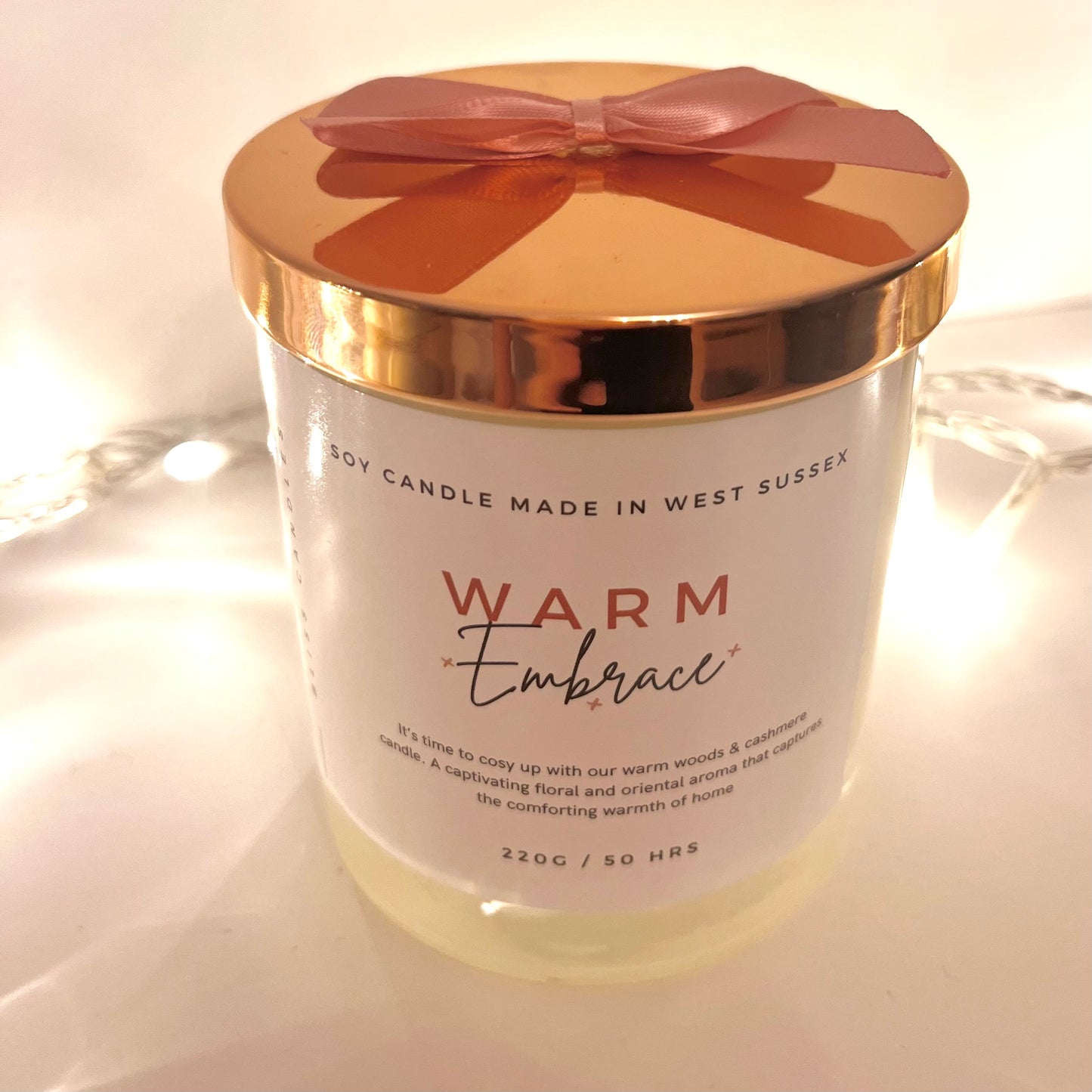 ‘Warm Embrace’ 220g Candle