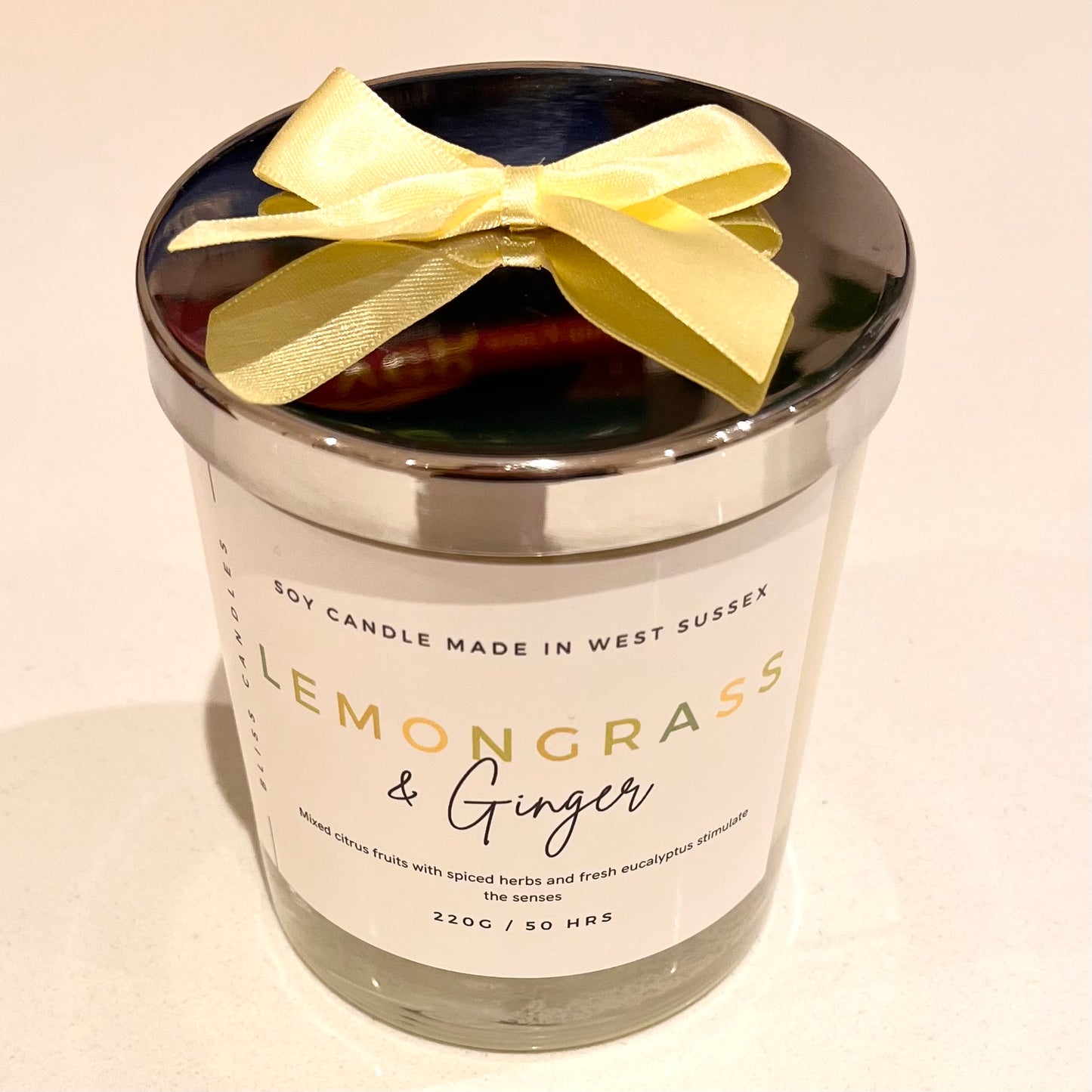 ‘Lemongrass & Ginger’ 220g Candle