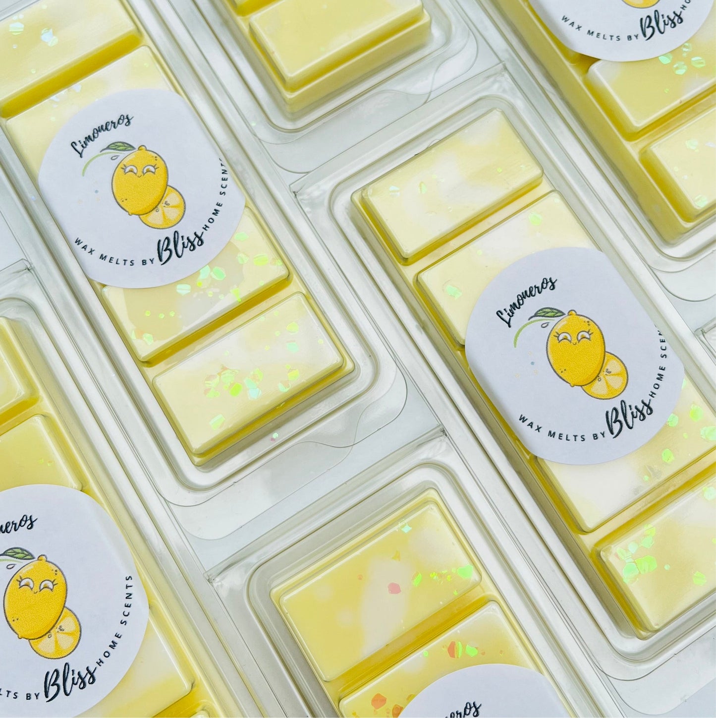 Limoneros a citrus scented wax melt snap bar