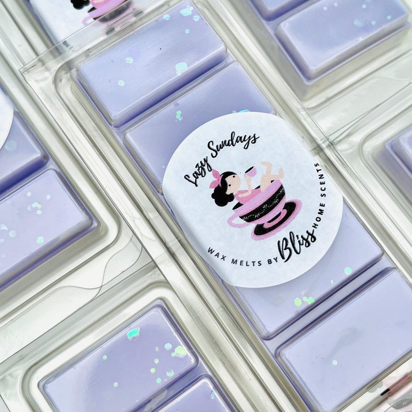 Lazy Sundays scented wax melt snap bar