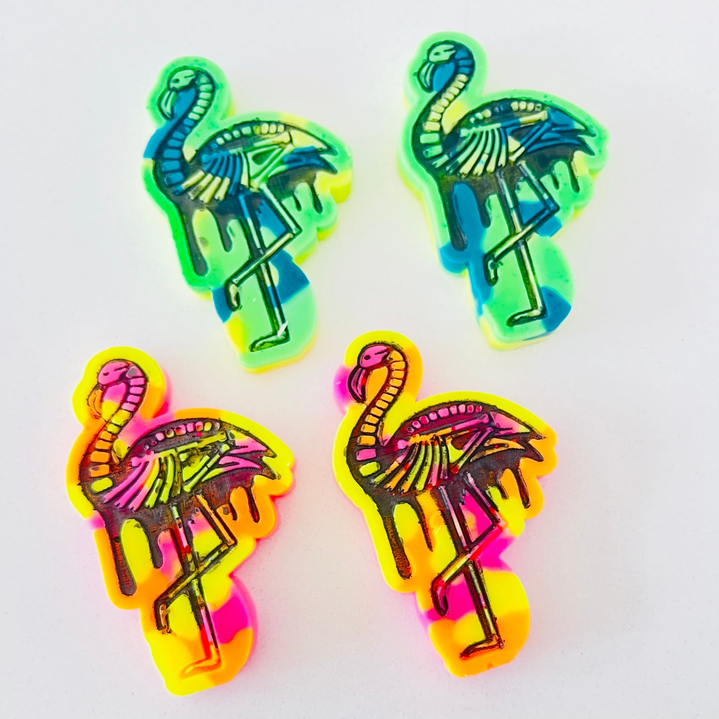 Skeleton Flamingo