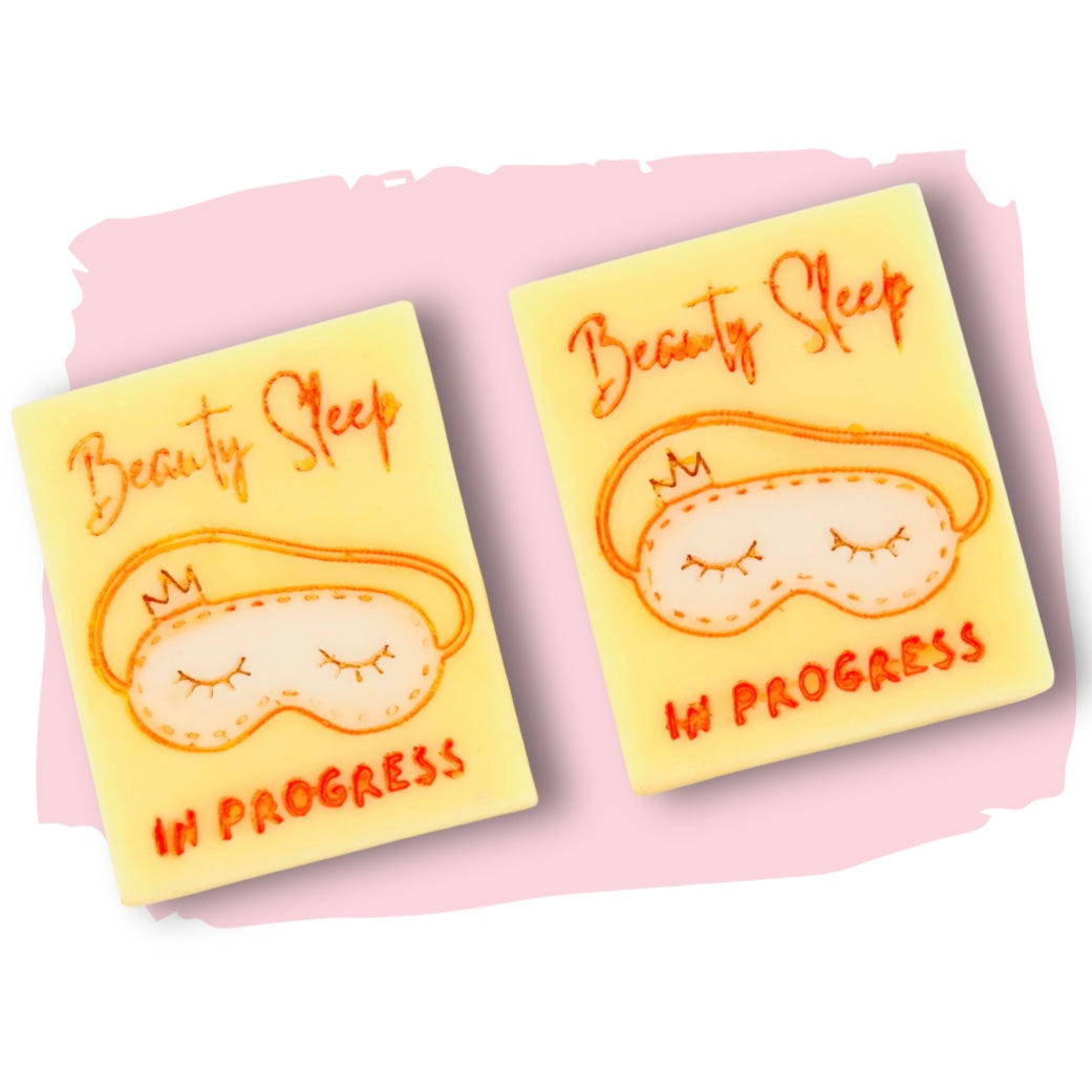 Beauty Sleep in progress - Custom design only available at Bliss Home Scents