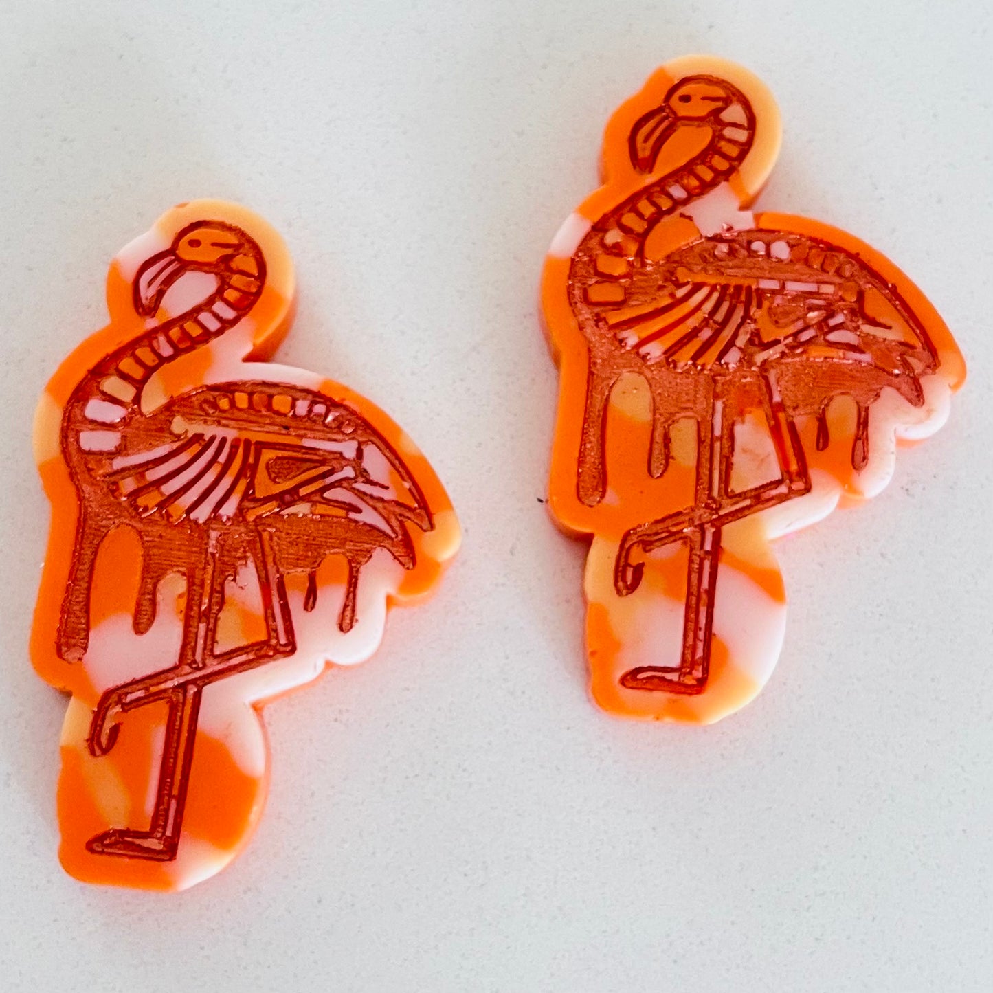 Skeleton Flamingo