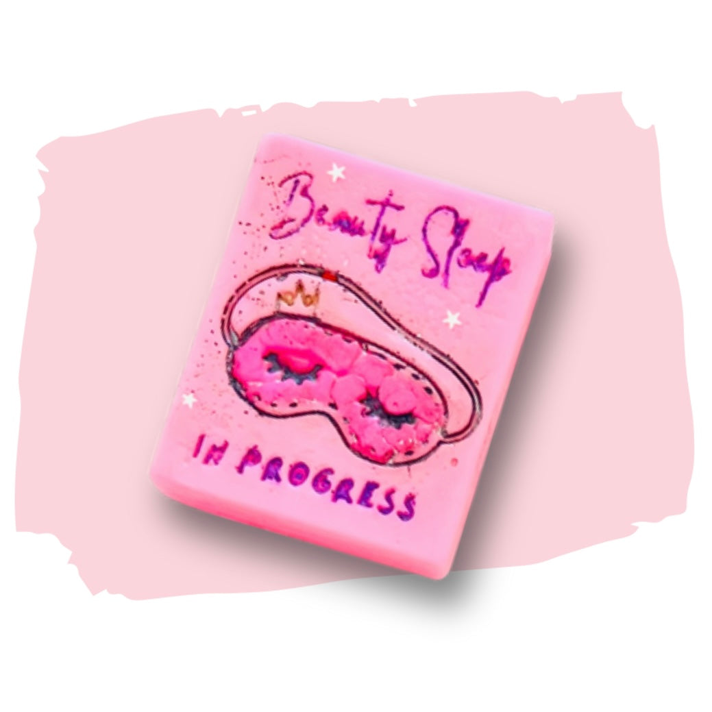 Beauty Sleep in progress - Custom design only available at Bliss Home Scents