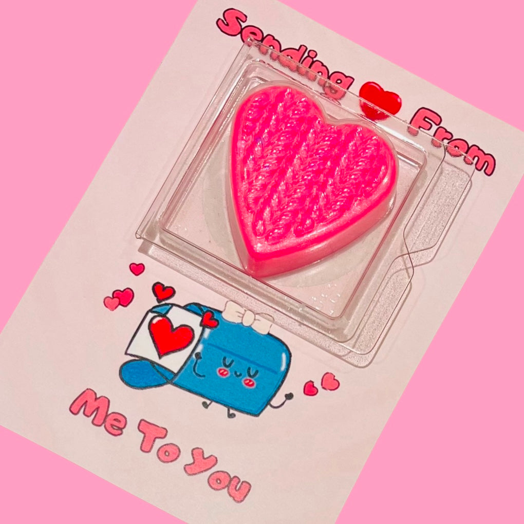 Wax Melt Heart Message