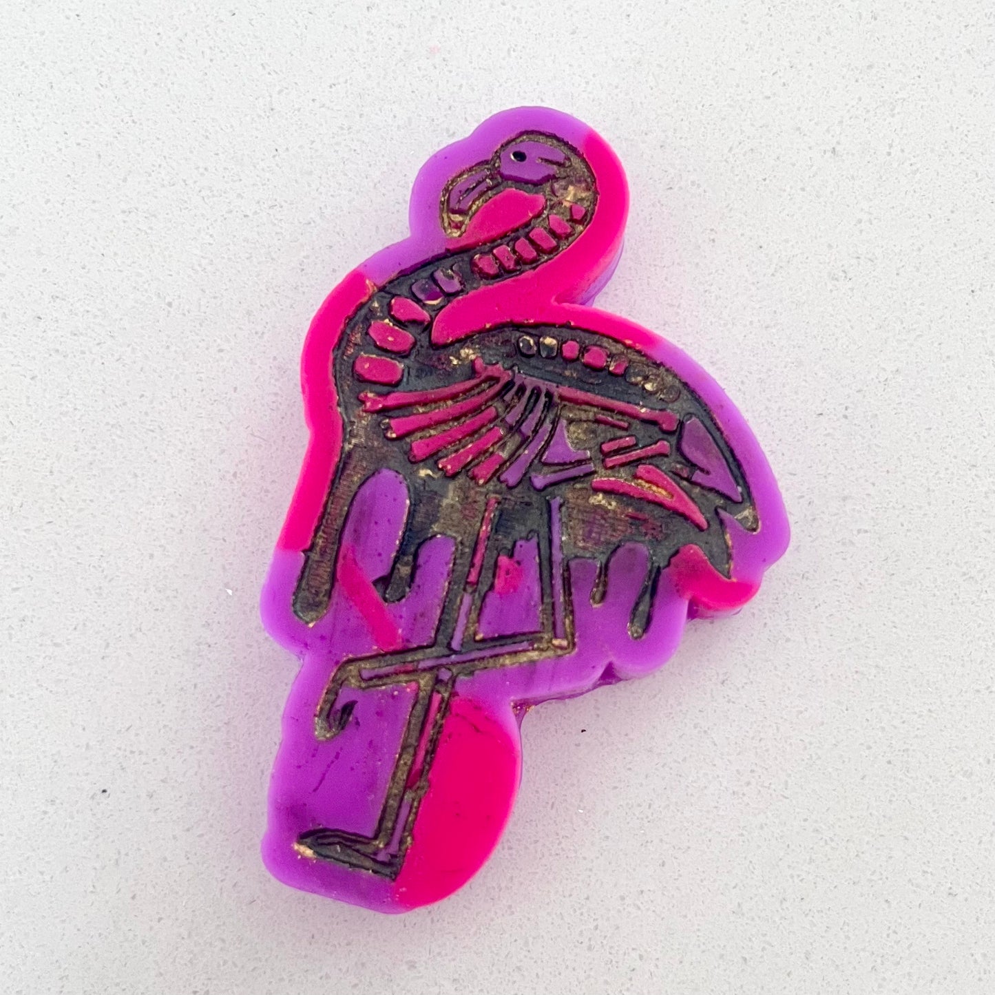 Skeleton Flamingo