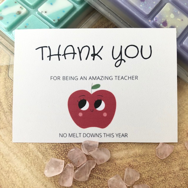 Thank you for being an amazing teacher card
