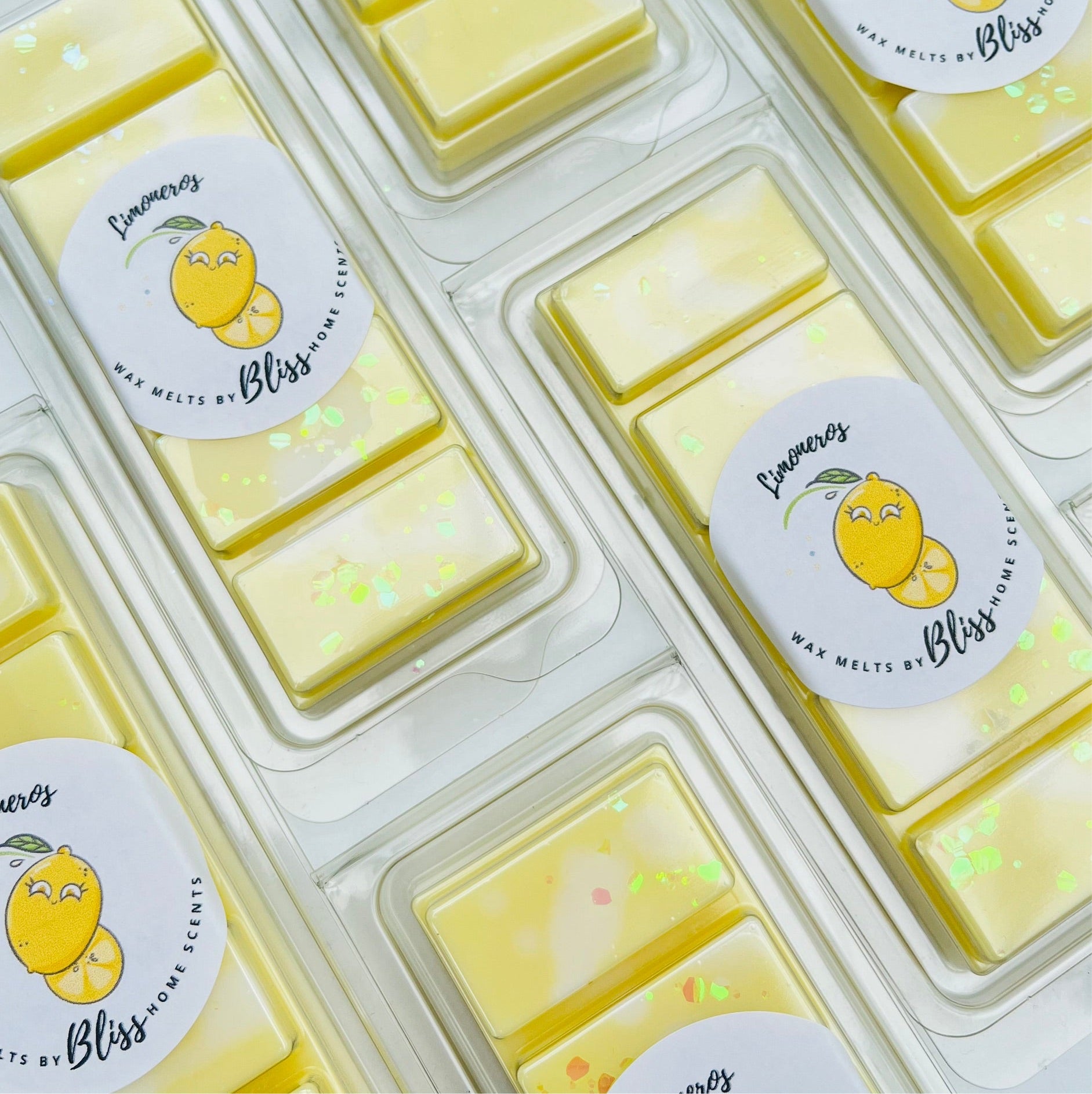 Limoneros a citrus scented wax melt snap bar