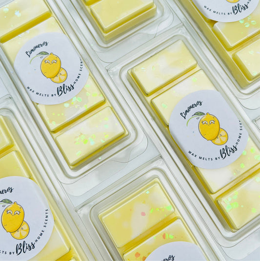 Limoneros a citrus scented wax melt snap bar