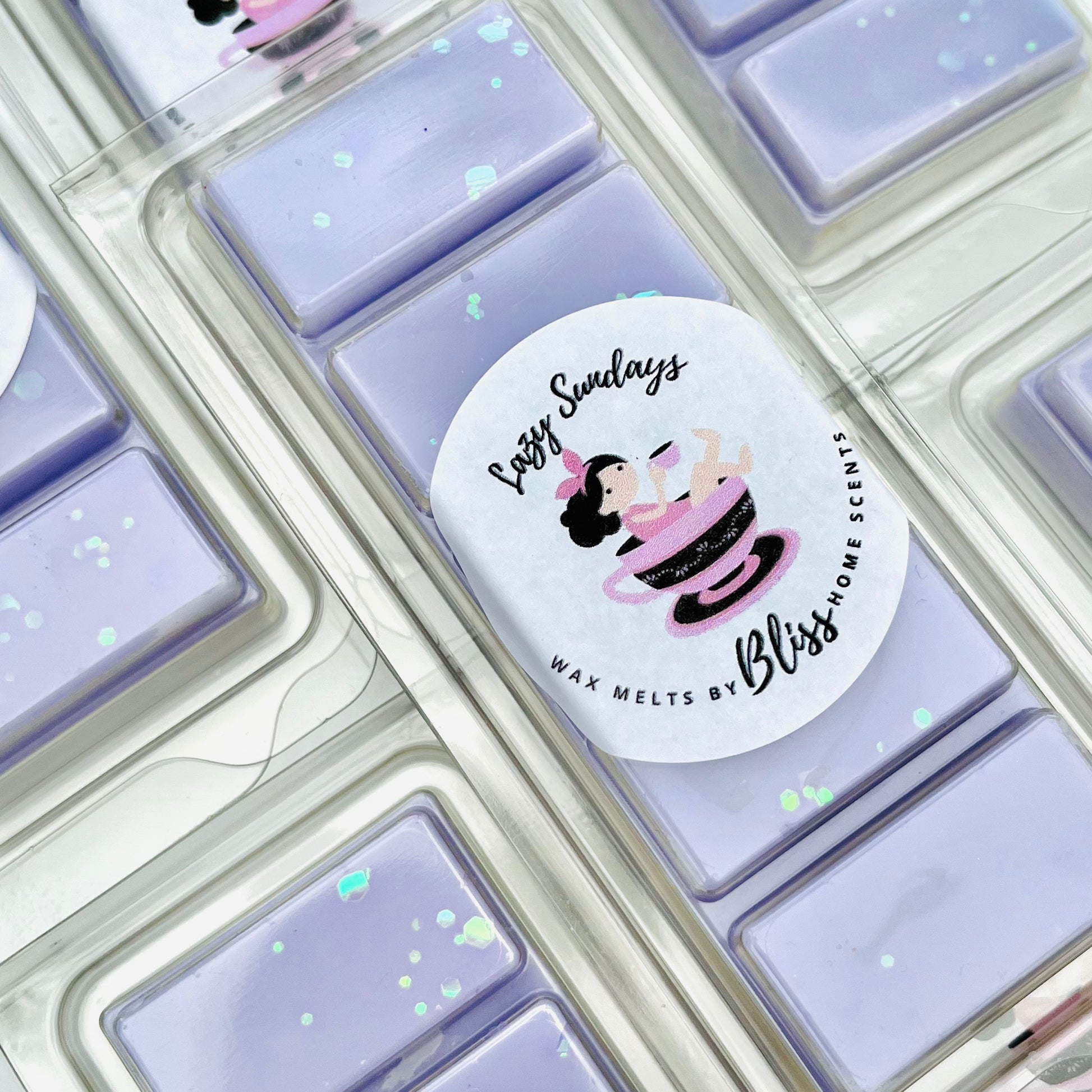 Lazy Sundays scented wax melt snap bar